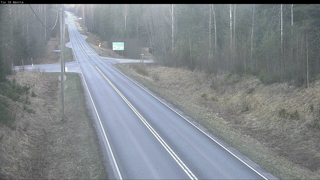Kelikamerat Kuva Tie 58 Mänttä, Mänttä-Vilppula, Pirkanmaa