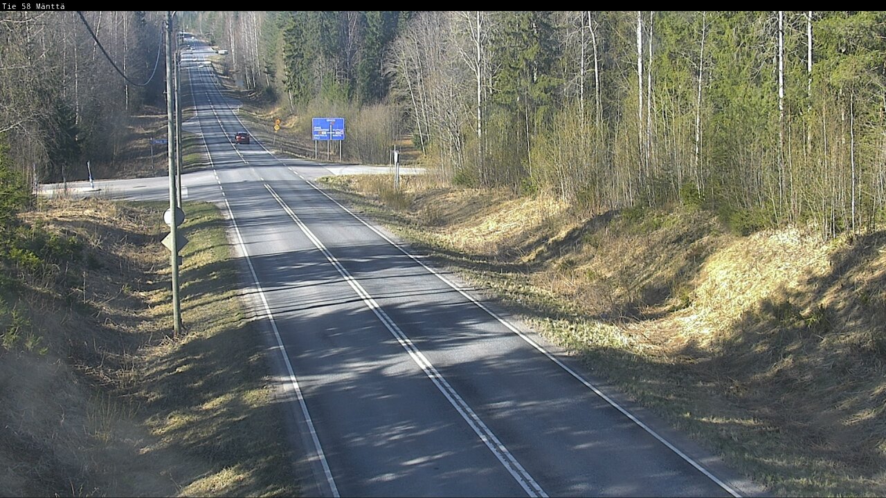 Kelikamerat Kuva Tie 58 Mänttä, Mänttä-Vilppula, Pirkanmaa