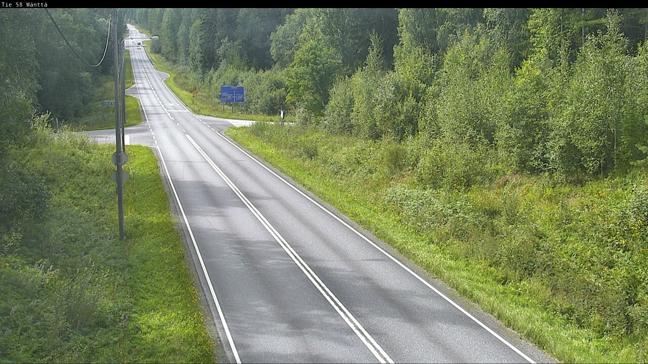 Kelikamerat Kuva Tie 58 Mänttä, Mänttä-Vilppula, Pirkanmaa