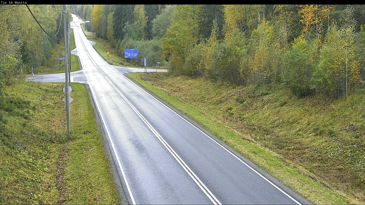 Weather Camera Image Road 58 Mänttä, Mänttä-Vilppula, Pirkanmaa
