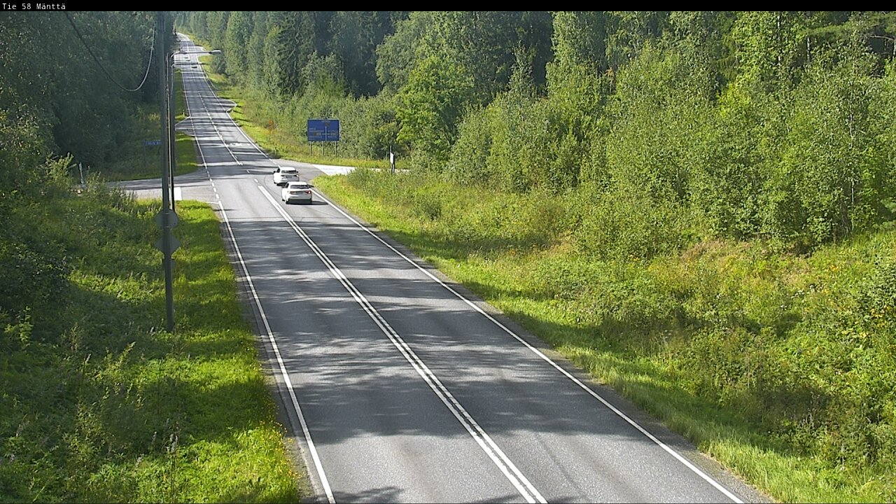 Kelikamerat Kuva Tie 58 Mänttä, Mänttä-Vilppula, Pirkanmaa