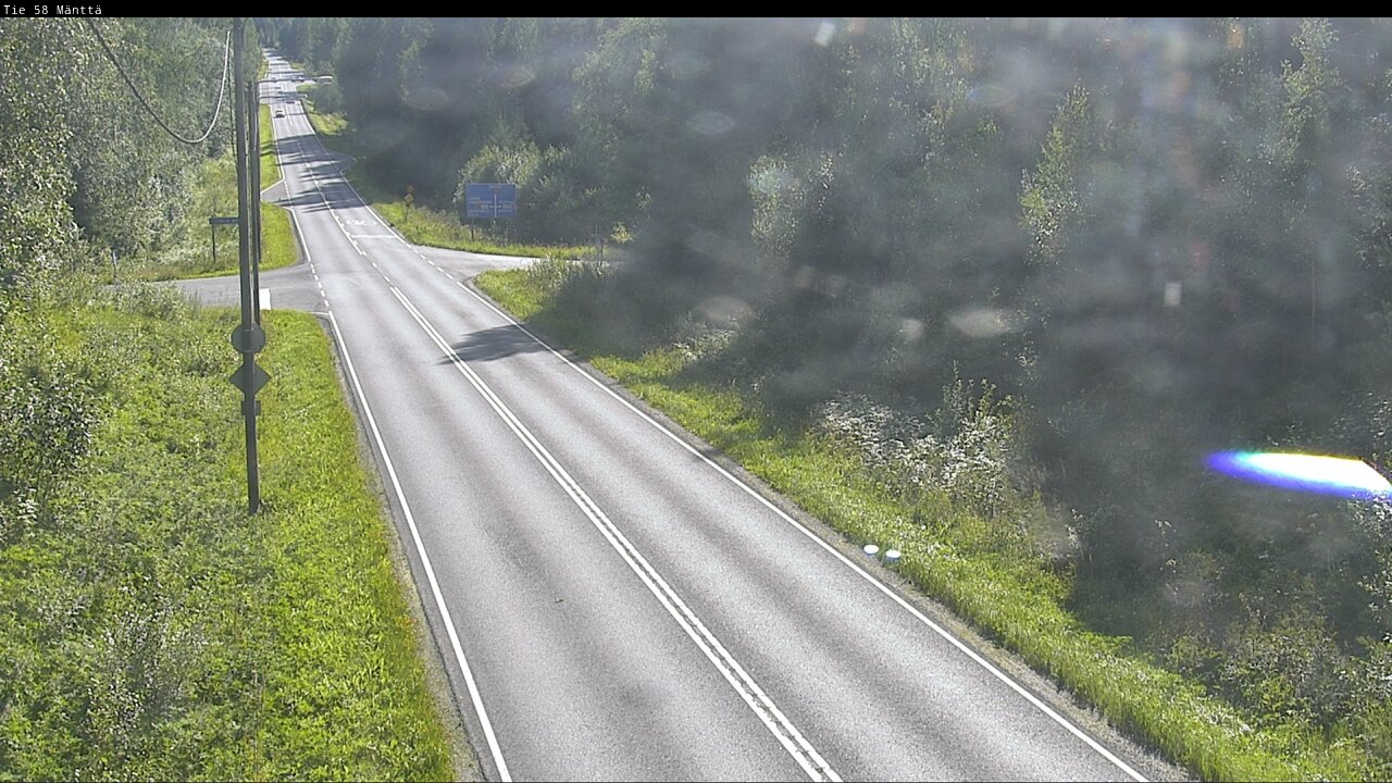 Kelikamerat Kuva Tie 58 Mänttä, Mänttä-Vilppula, Pirkanmaa