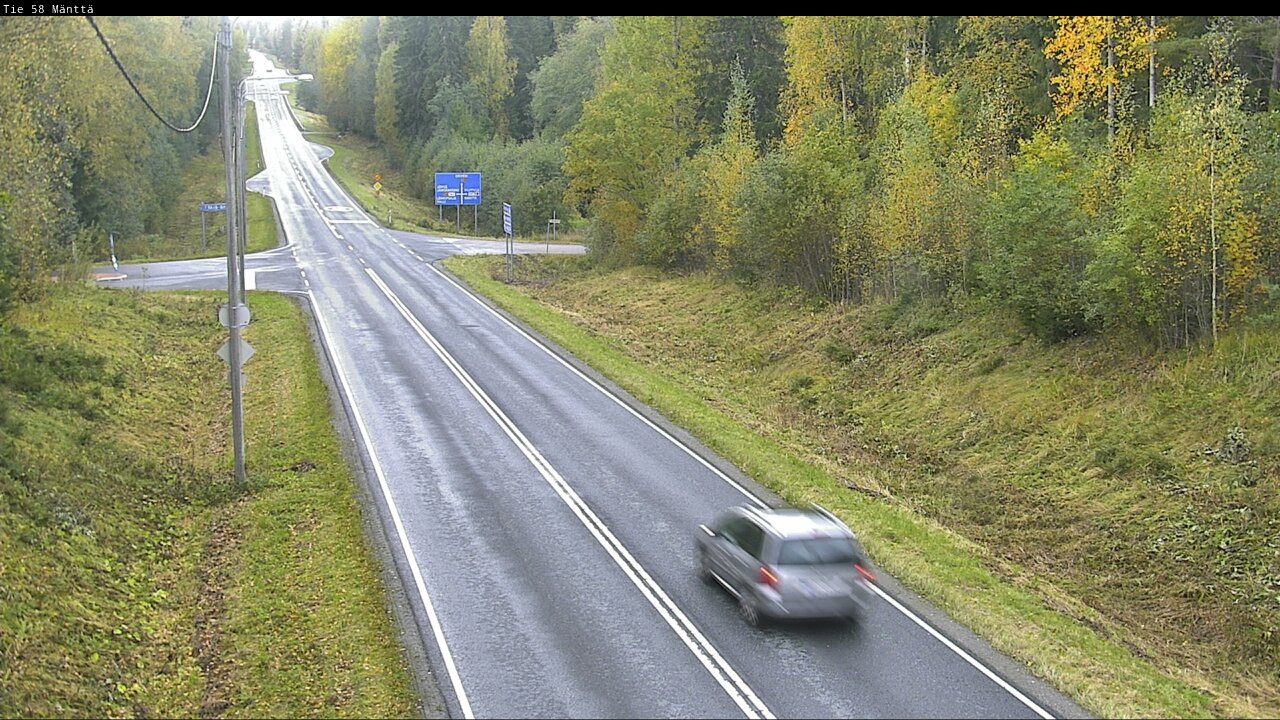 Kelikamerat Kuva Tie 58 Mänttä, Mänttä-Vilppula, Pirkanmaa