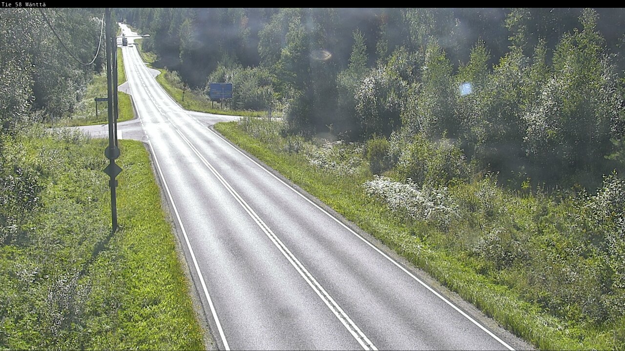 Kelikamerat Kuva Tie 58 Mänttä, Mänttä-Vilppula, Pirkanmaa
