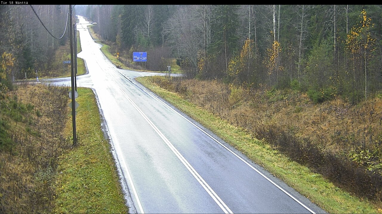 Kelikamerat Kuva Tie 58 Mänttä, Mänttä-Vilppula, Pirkanmaa
