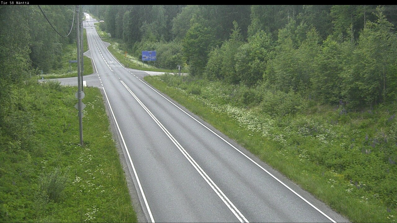 Kelikamerat Kuva Tie 58 Mänttä, Mänttä-Vilppula, Pirkanmaa