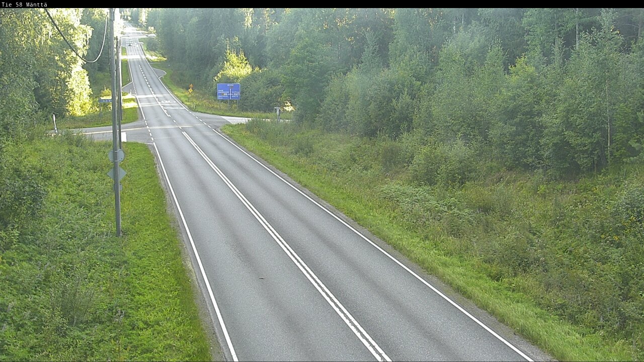 Kelikamerat Kuva Tie 58 Mänttä, Mänttä-Vilppula, Pirkanmaa