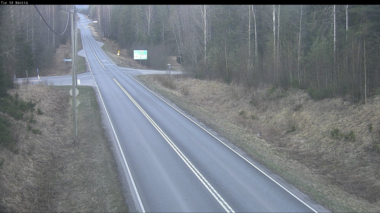 Kelikamerat Kuva Tie 58 Mänttä, Mänttä-Vilppula, Pirkanmaa