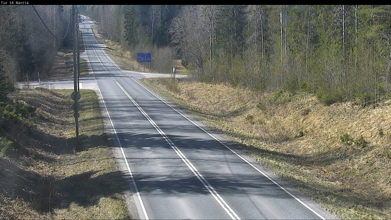 Kelikamerat Kuva Tie 58 Mänttä, Mänttä-Vilppula, Pirkanmaa