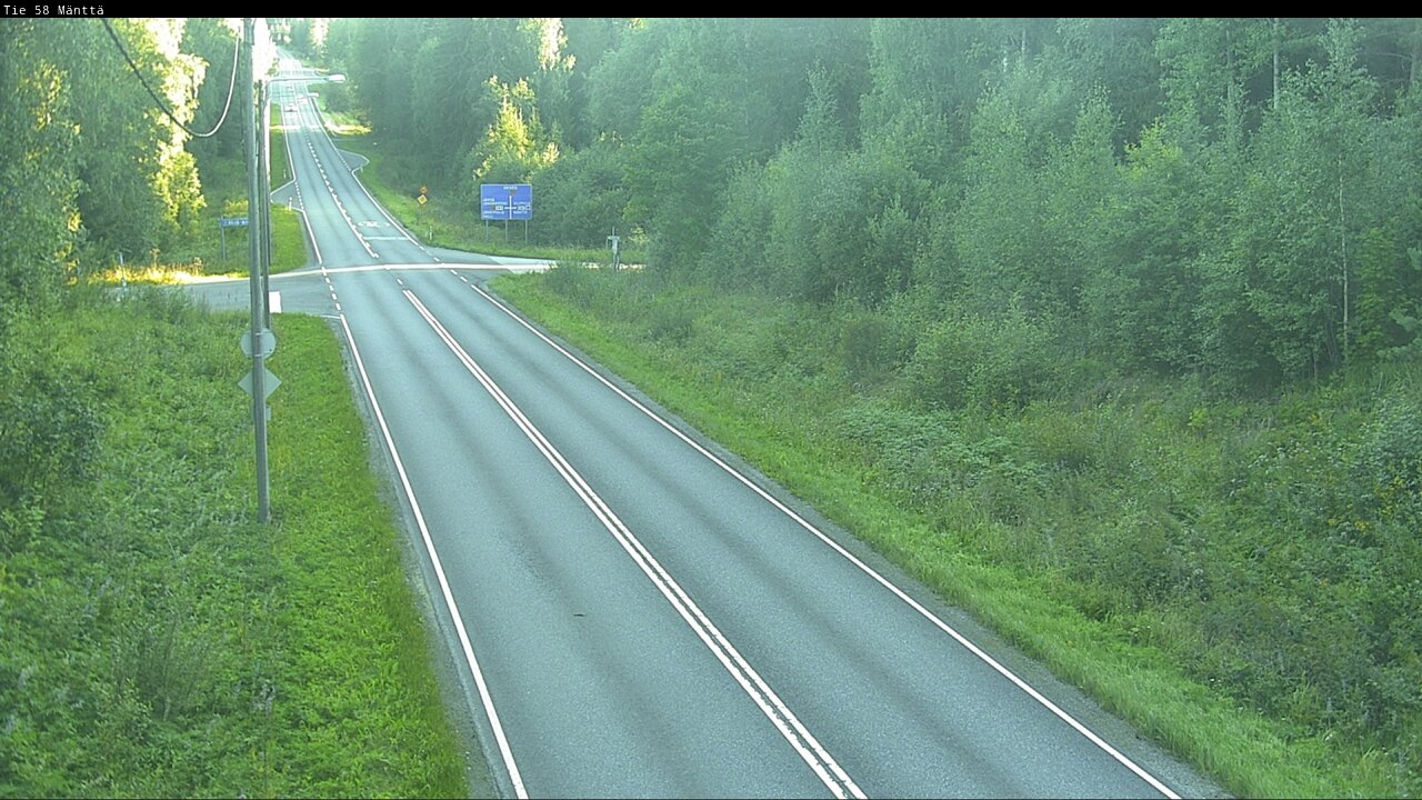 Kelikamerat Kuva Tie 58 Mänttä, Mänttä-Vilppula, Pirkanmaa