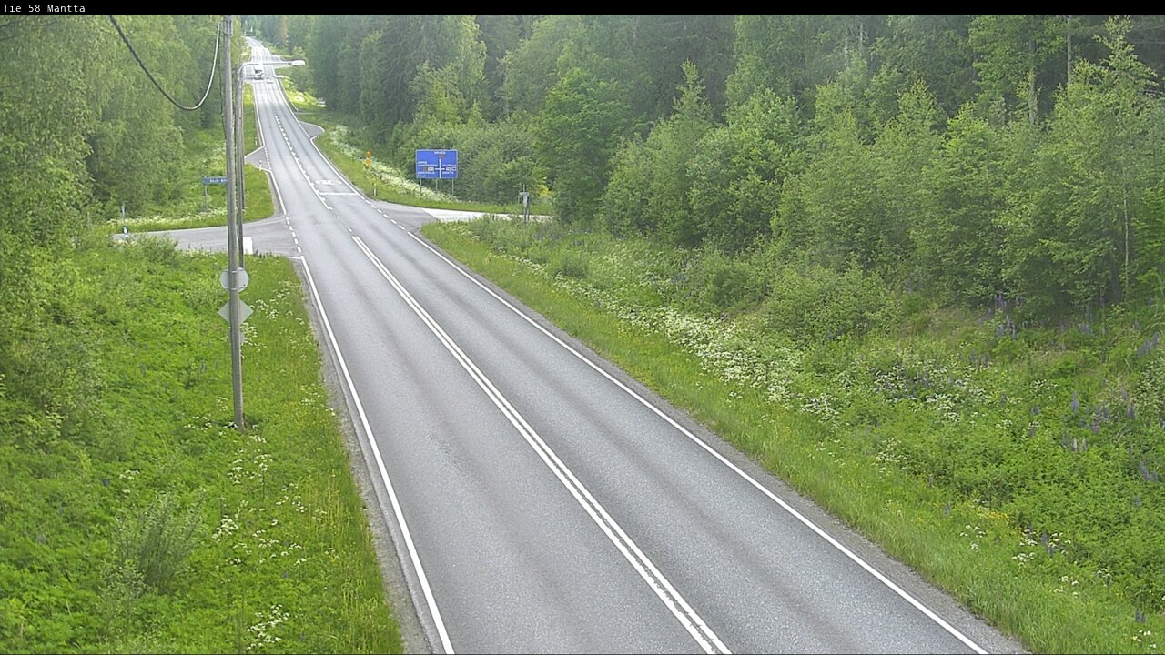 Kelikamerat Kuva Tie 58 Mänttä, Mänttä-Vilppula, Pirkanmaa