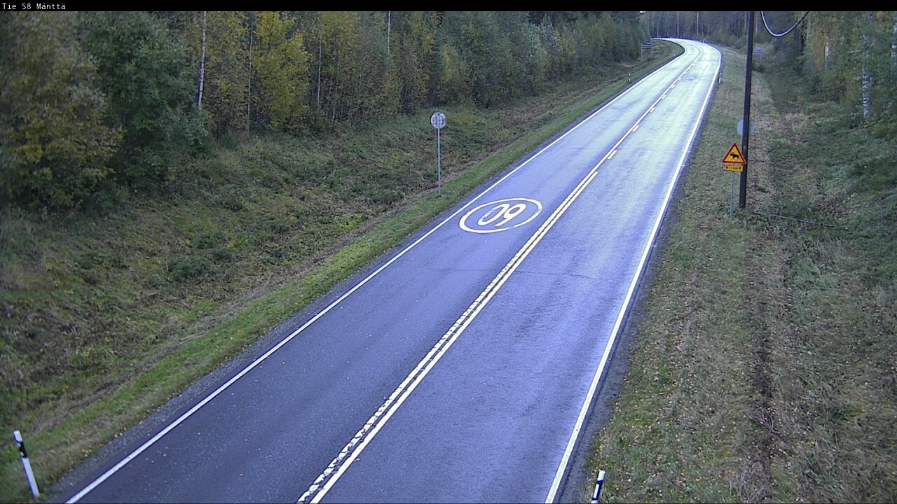 Kelikamerat Kuva Tie 58 Mänttä, Mänttä-Vilppula, Pirkanmaa