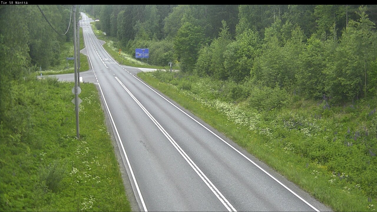 Kelikamerat Kuva Tie 58 Mänttä, Mänttä-Vilppula, Pirkanmaa