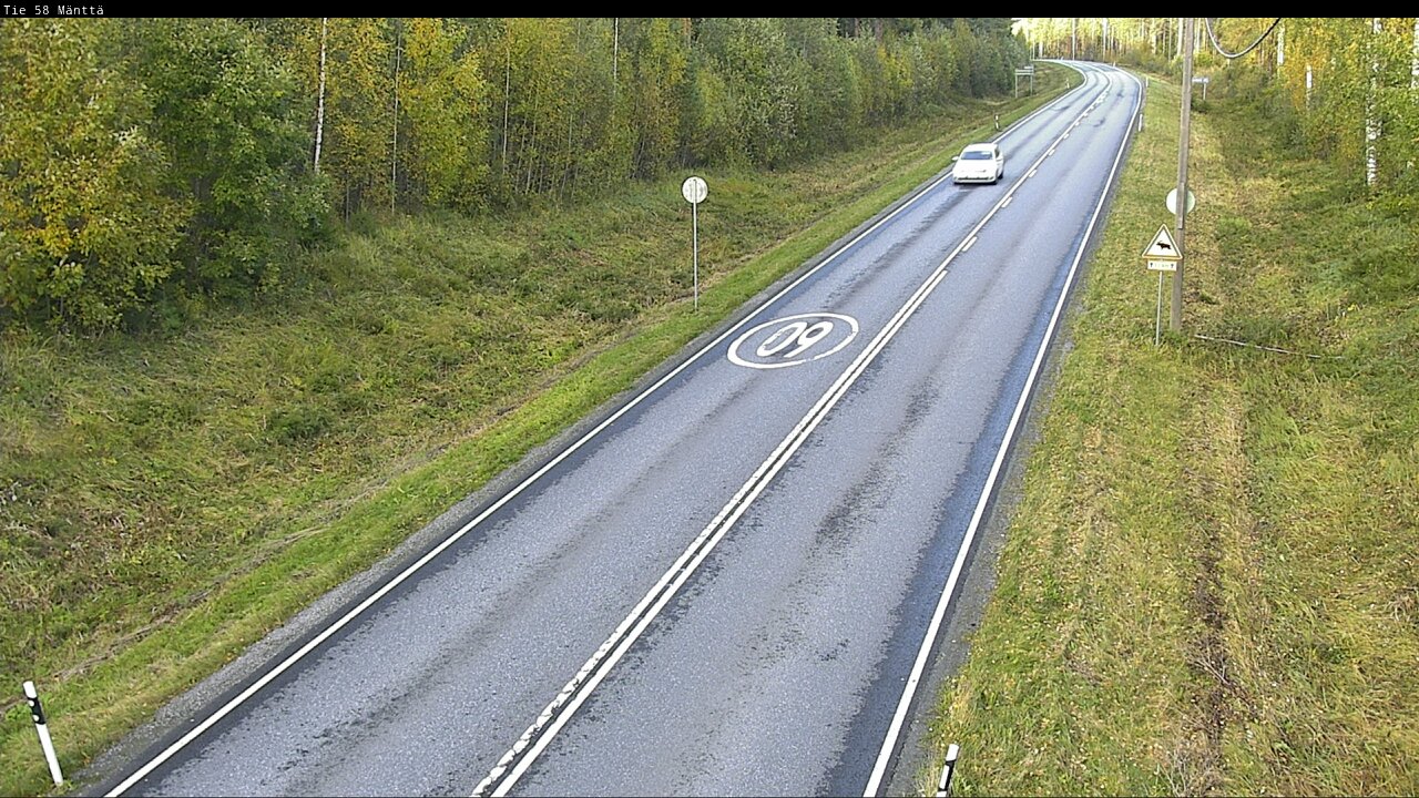 Kelikamerat Kuva Tie 58 Mänttä, Mänttä-Vilppula, Pirkanmaa