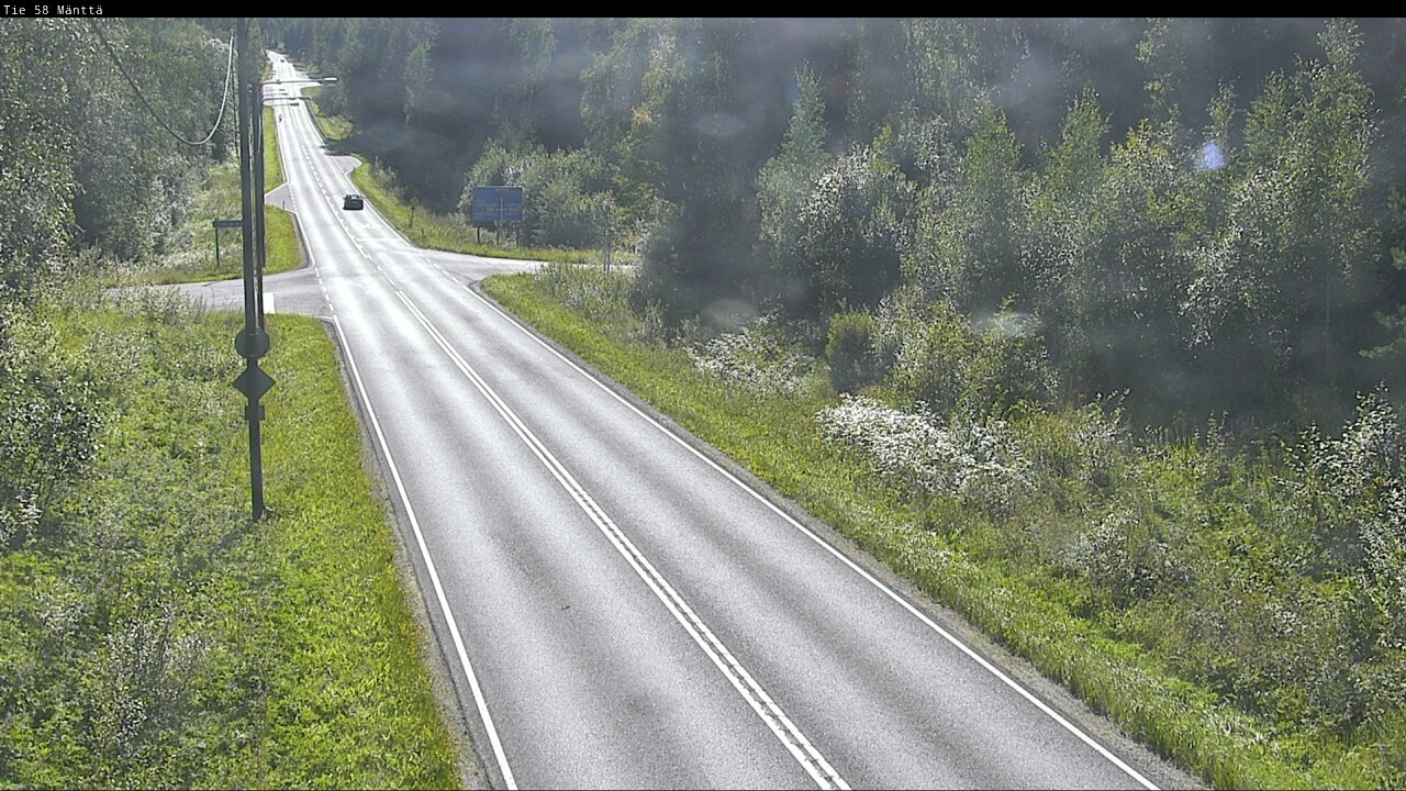 Kelikamerat Kuva Tie 58 Mänttä, Mänttä-Vilppula, Pirkanmaa
