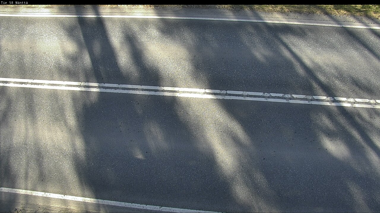 Weather Camera Image Väg 58 Mänttä, Mänttä-Vilppula, Pirkanmaa