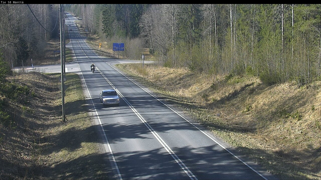 Kelikamerat Kuva Tie 58 Mänttä, Mänttä-Vilppula, Pirkanmaa
