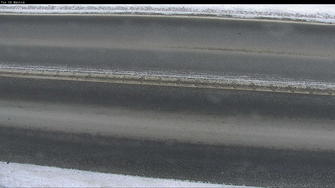 Weather Camera Image Väg 58 Mänttä, Mänttä-Vilppula, Pirkanmaa