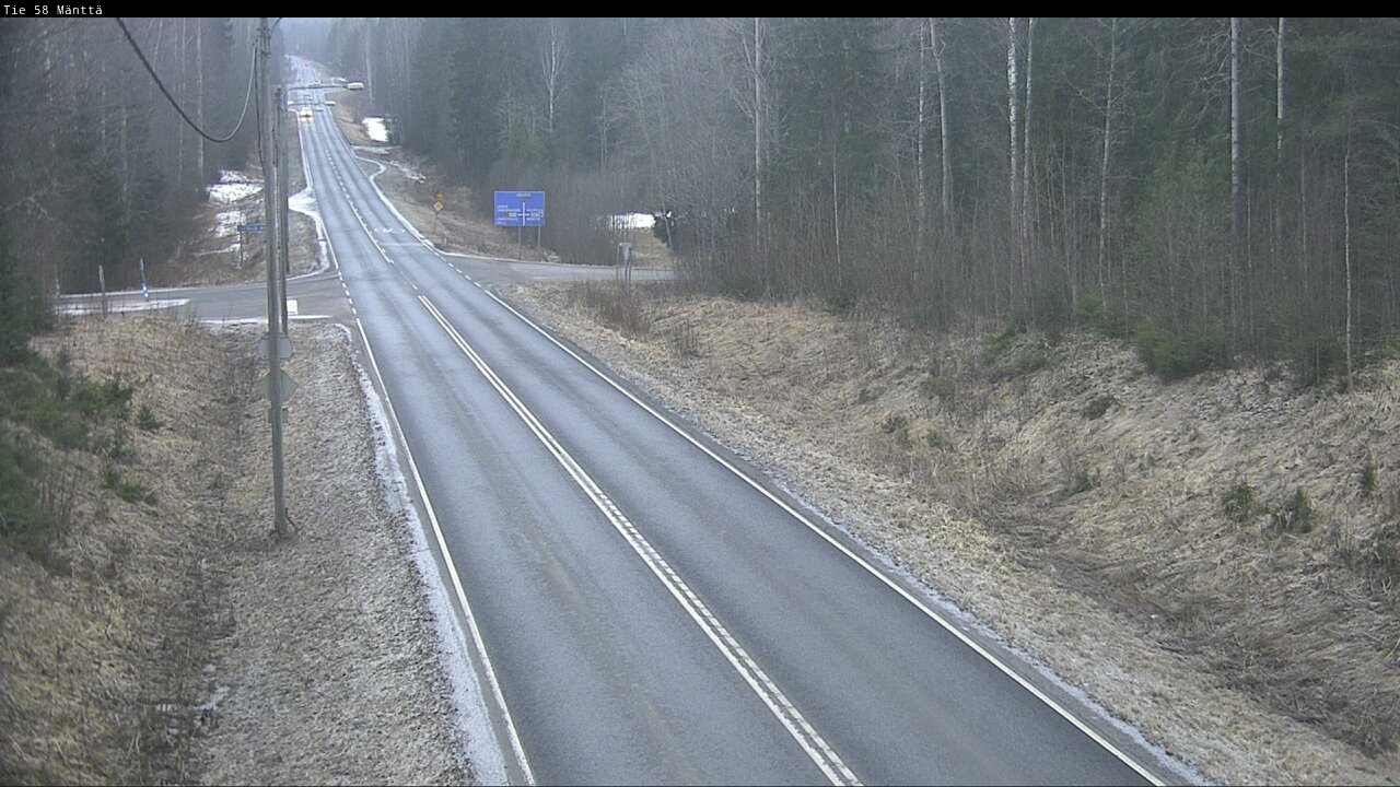 Kelikamerat Kuva Tie 58 Mänttä, Mänttä-Vilppula, Pirkanmaa