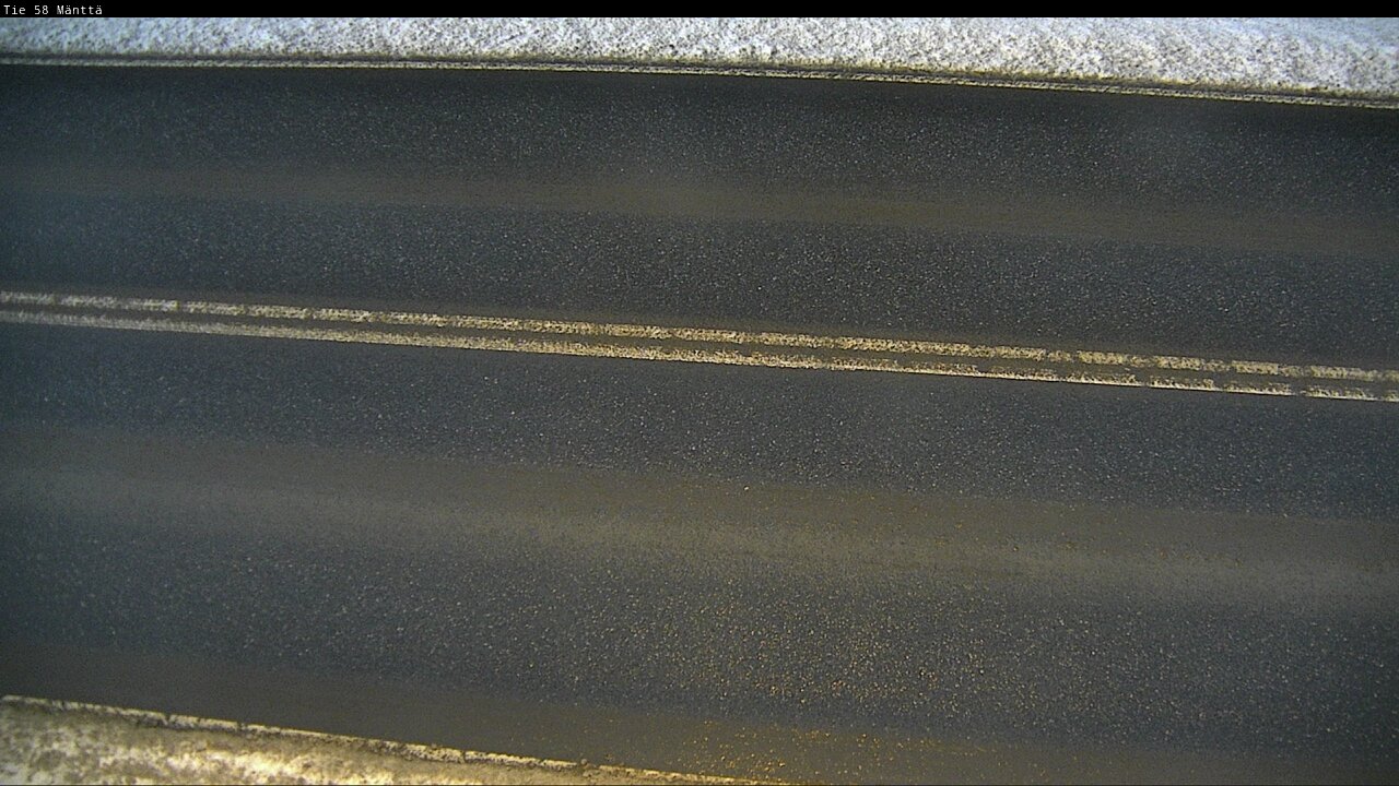 Weather Camera Image Väg 58 Mänttä, Mänttä-Vilppula, Pirkanmaa