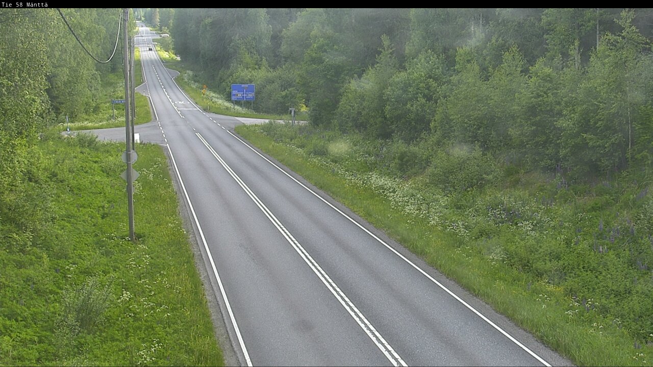 Kelikamerat Kuva Tie 58 Mänttä, Mänttä-Vilppula, Pirkanmaa