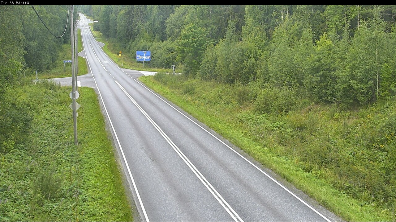 Kelikamerat Kuva Tie 58 Mänttä, Mänttä-Vilppula, Pirkanmaa