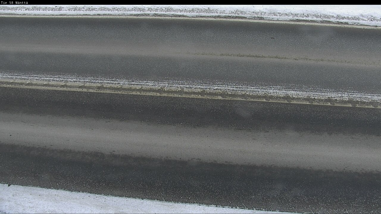 Weather Camera Image Väg 58 Mänttä, Mänttä-Vilppula, Pirkanmaa