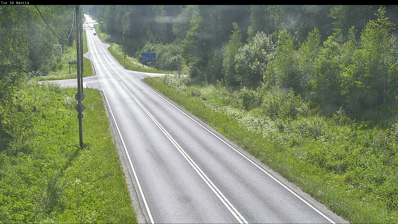 Kelikamerat Kuva Tie 58 Mänttä, Mänttä-Vilppula, Pirkanmaa