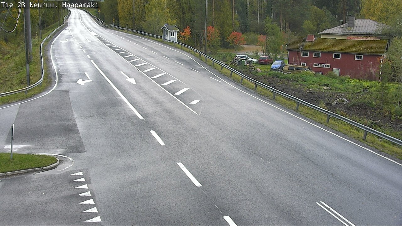 Weather Camera Image Road 23 Haapamäki, Keuruu, Keski-Suomi