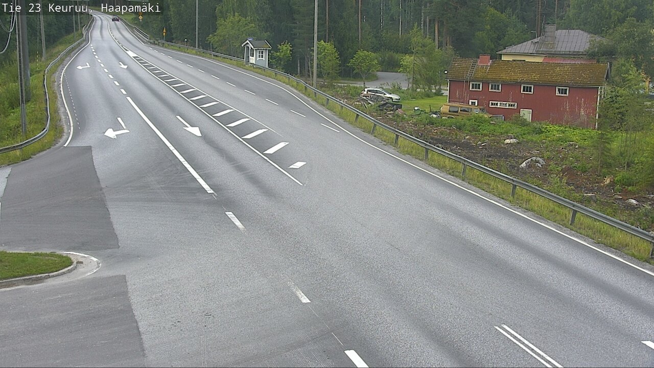 Weather Camera Image Road 23 Haapamäki, Keuruu, Keski-Suomi