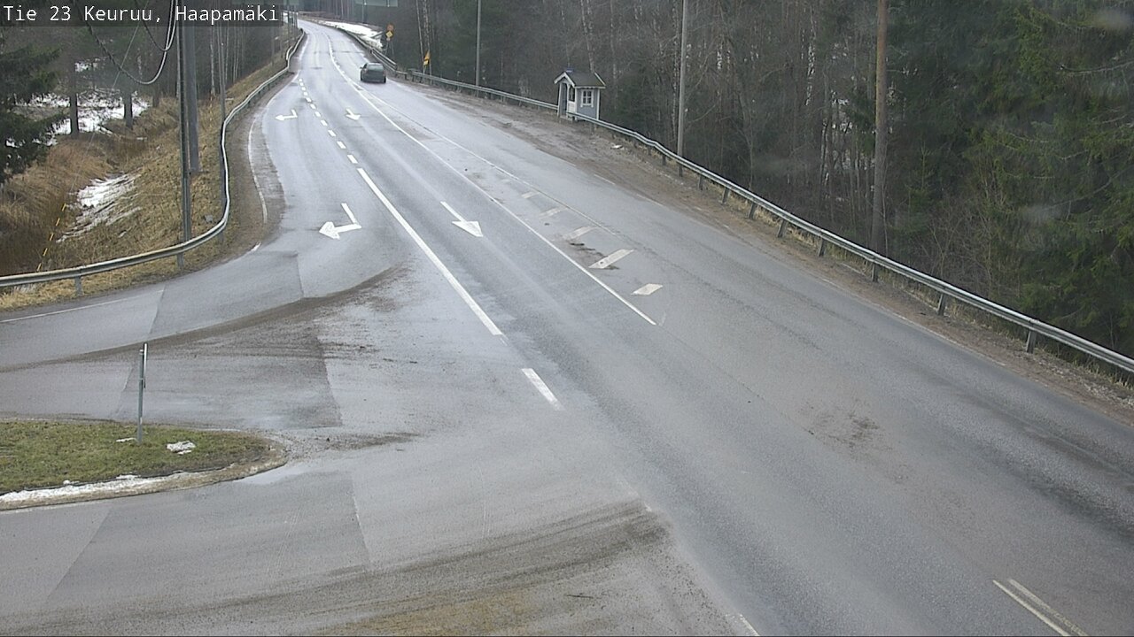 Weather Camera Image Road 23 Haapamäki, Keuruu, Keski-Suomi