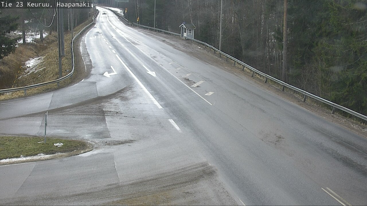Weather Camera Image Road 23 Haapamäki, Keuruu, Keski-Suomi
