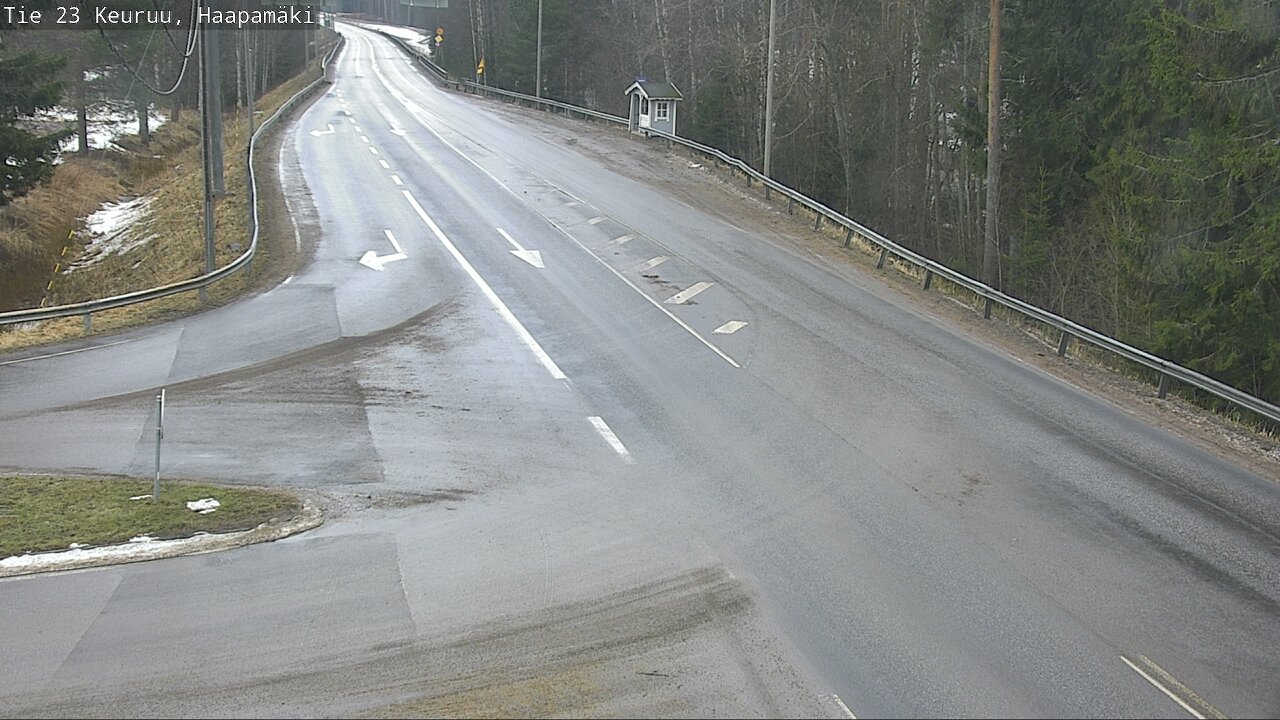 Weather Camera Image Road 23 Haapamäki, Keuruu, Keski-Suomi
