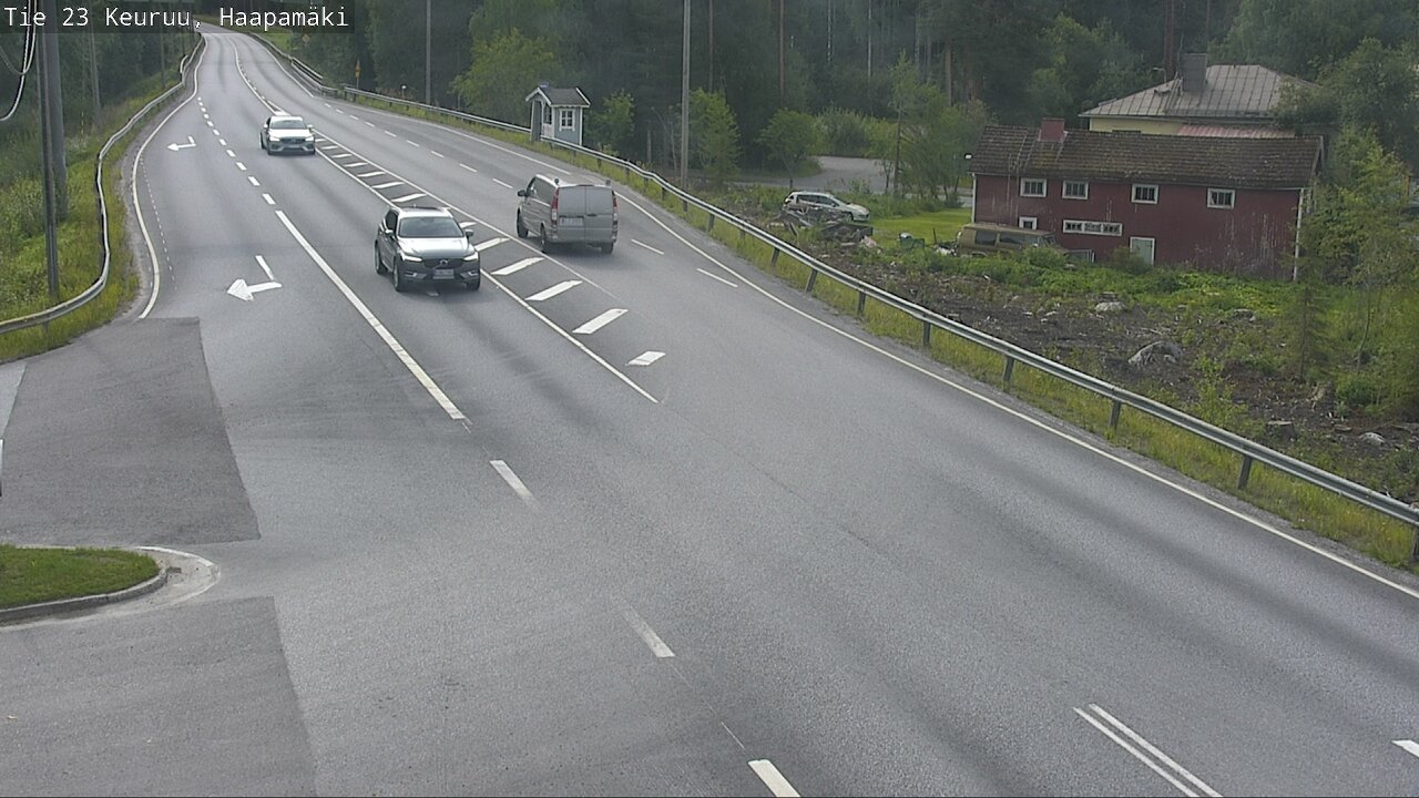 Weather Camera Image Road 23 Haapamäki, Keuruu, Keski-Suomi