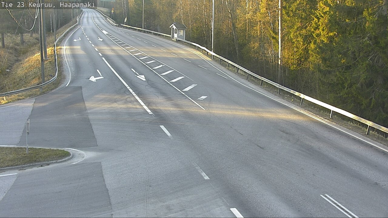 Weather Camera Image Road 23 Haapamäki, Keuruu, Keski-Suomi