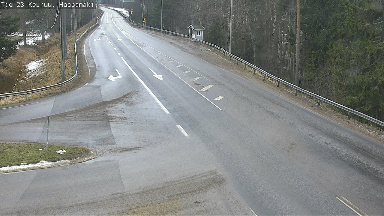 Weather Camera Image Road 23 Haapamäki, Keuruu, Keski-Suomi