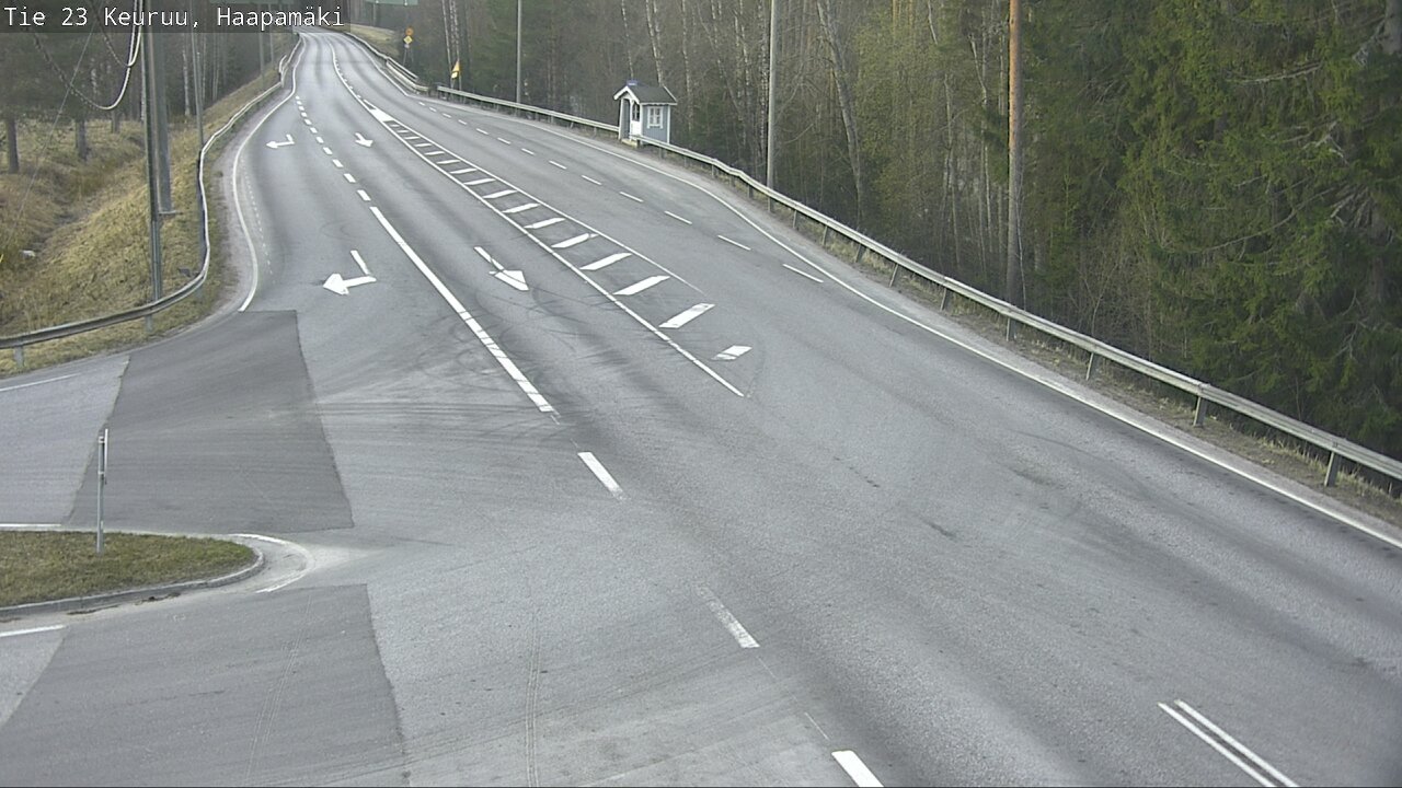 Weather Camera Image Väg 23 Haapamäki, Keuruu, Keski-Suomi