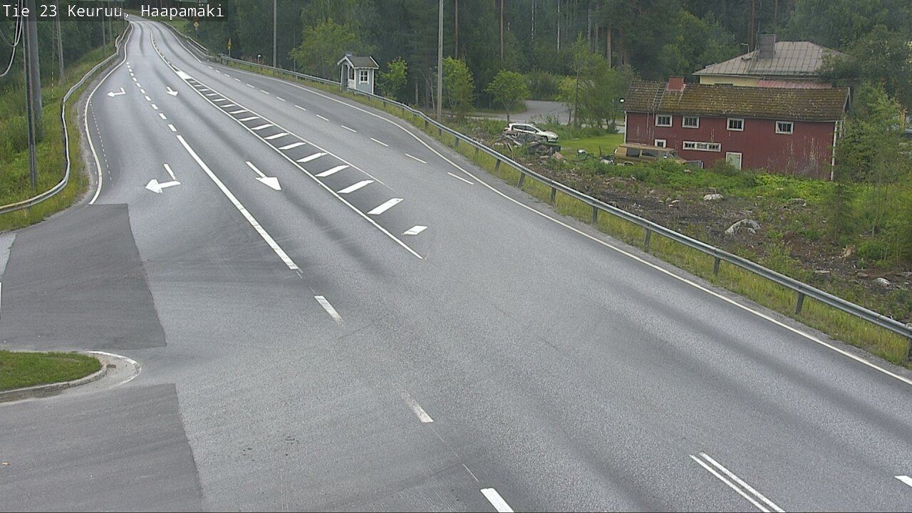 Weather Camera Image Road 23 Haapamäki, Keuruu, Keski-Suomi