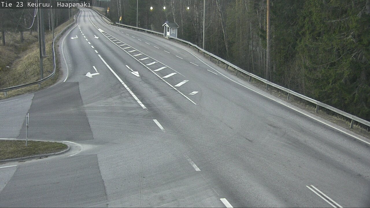 Weather Camera Image Väg 23 Haapamäki, Keuruu, Keski-Suomi