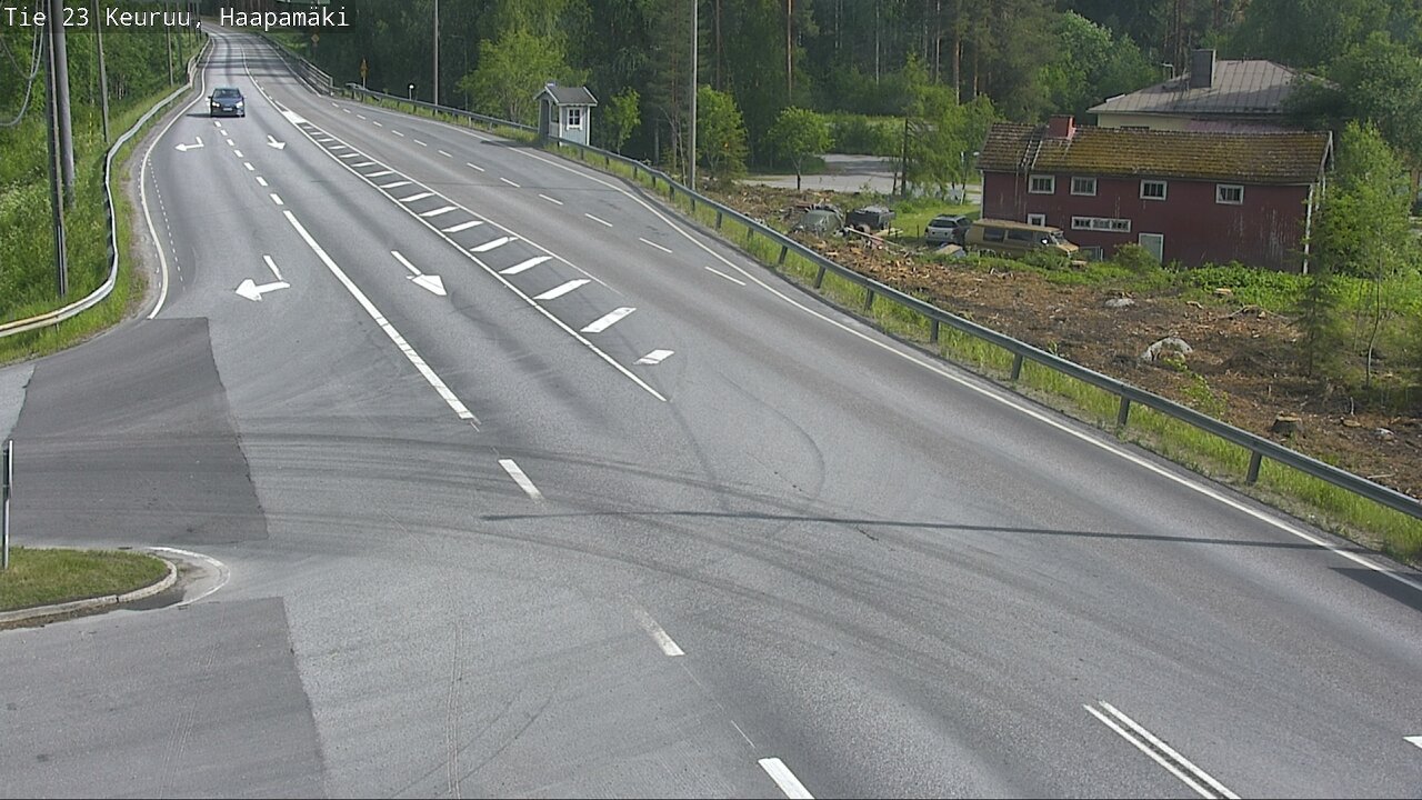 Kelikamerat Kuva Tie 23 Haapamäki, Keuruu, Keski-Suomi