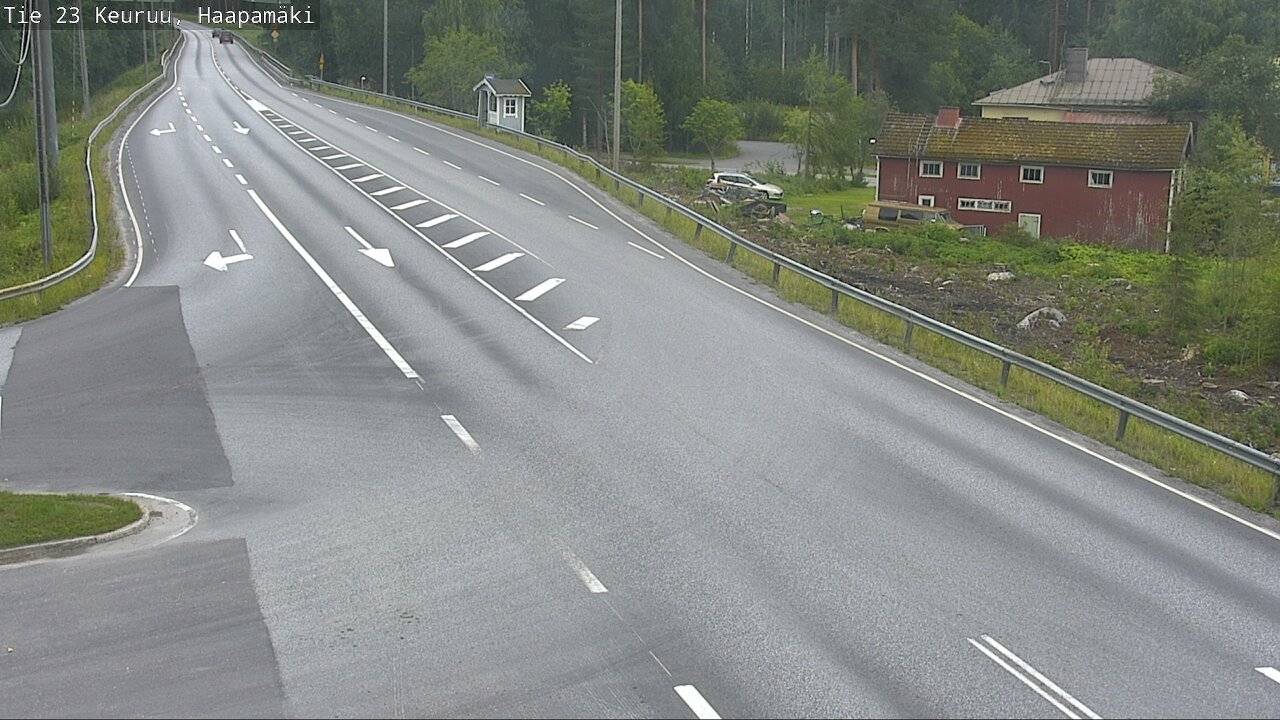 Weather Camera Image Road 23 Haapamäki, Keuruu, Keski-Suomi
