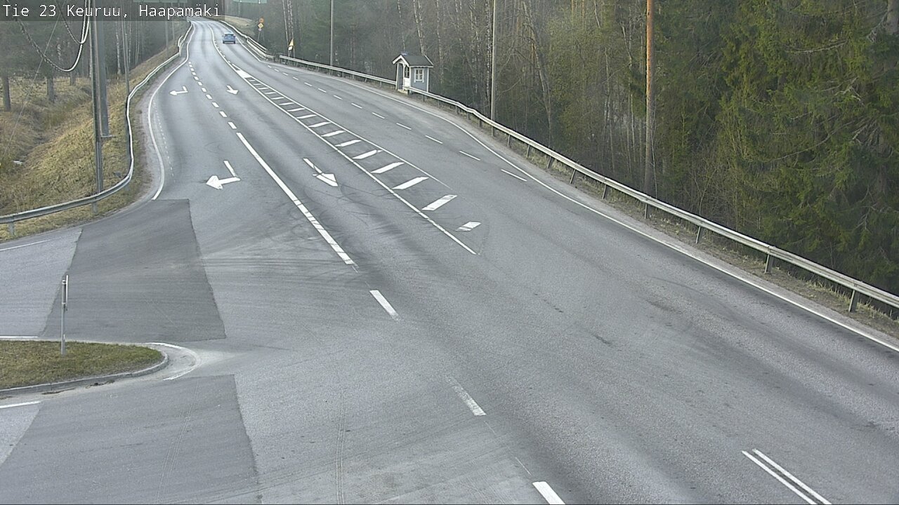 Weather Camera Image Road 23 Haapamäki, Keuruu, Keski-Suomi
