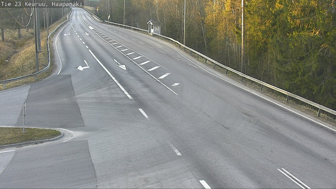 Weather Camera Image Road 23 Haapamäki, Keuruu, Keski-Suomi