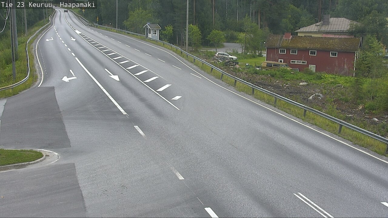 Weather Camera Image Road 23 Haapamäki, Keuruu, Keski-Suomi