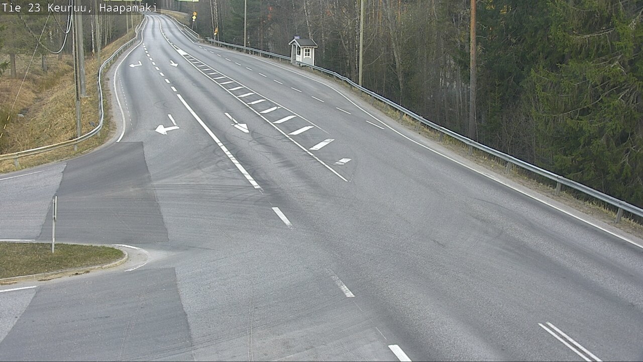 Kelikamerat Kuva Tie 23 Haapamäki, Keuruu, Keski-Suomi