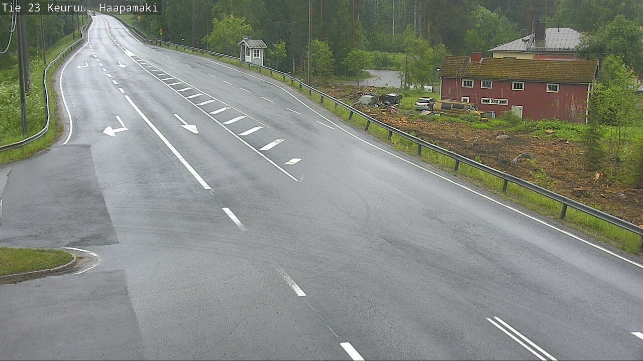 Weather Camera Image Road 23 Haapamäki, Keuruu, Keski-Suomi