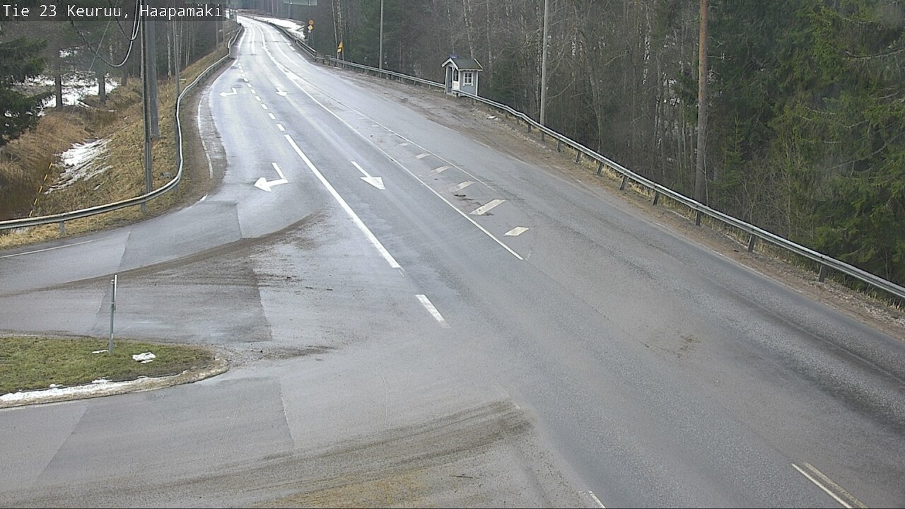 Weather Camera Image Road 23 Haapamäki, Keuruu, Keski-Suomi