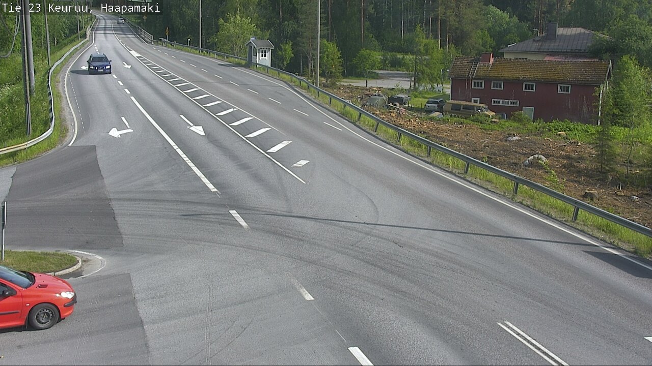 Kelikamerat Kuva Tie 23 Haapamäki, Keuruu, Keski-Suomi