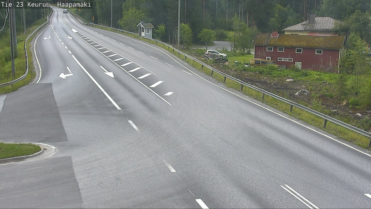 Weather Camera Image Road 23 Haapamäki, Keuruu, Keski-Suomi