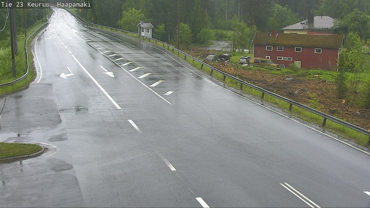 Weather Camera Image Road 23 Haapamäki, Keuruu, Keski-Suomi